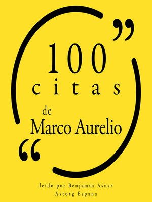 cover image of 100 citas de Marco Aurelio